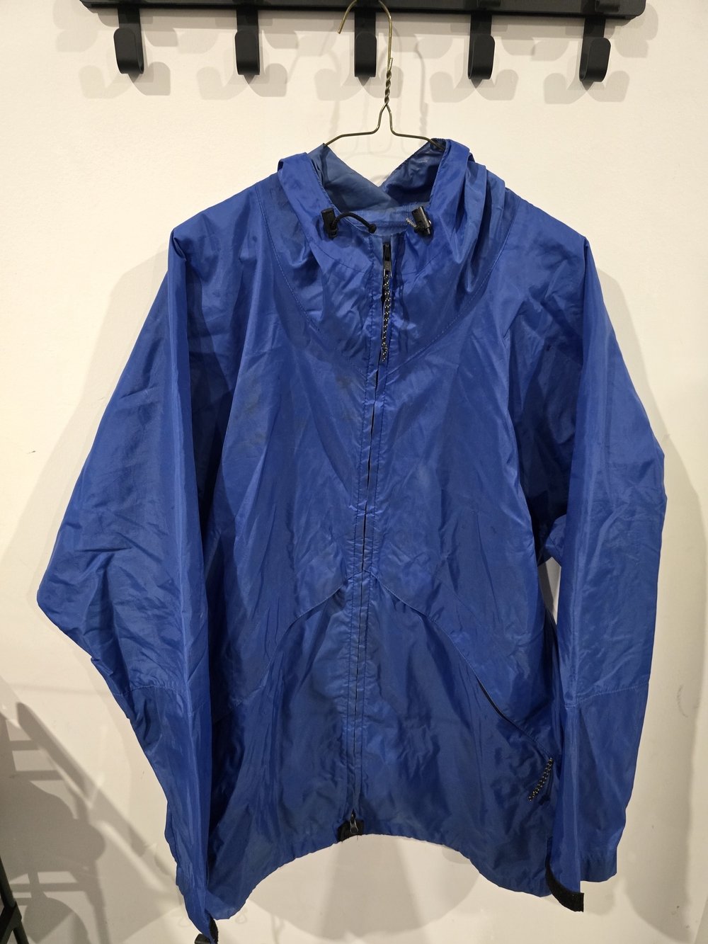 L.L. Bean Royal Blue Hooded Men's Windbreaker